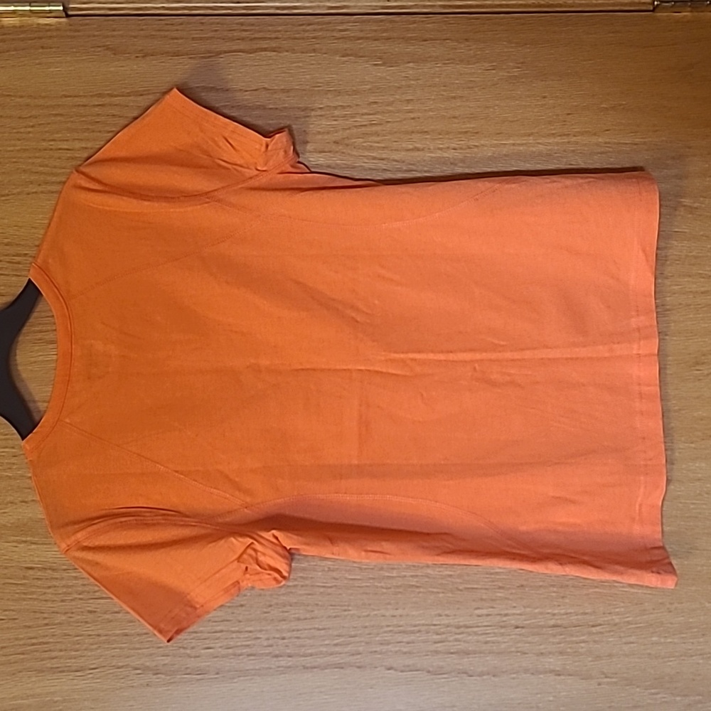 Tek Gear Orange T-shirt Size Large - Picture 3 of 3